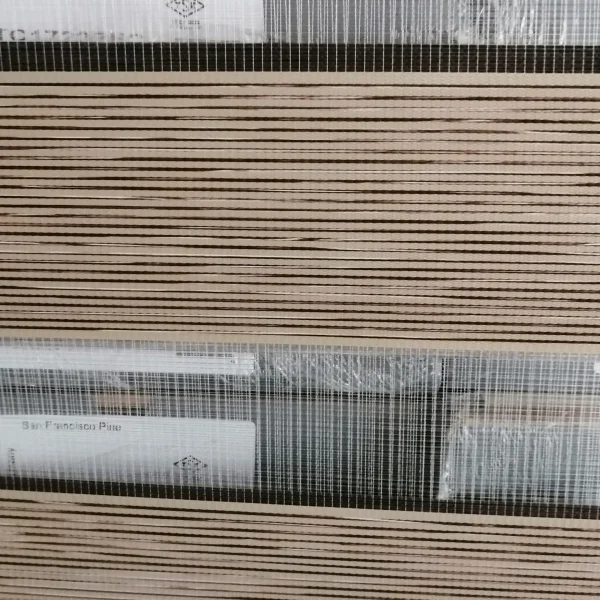 Cinnamon – Fabric Zebra Double Roller Blinds