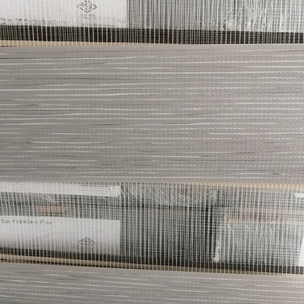 Cloud Grey – Fabric Zebra Double Roller Blinds