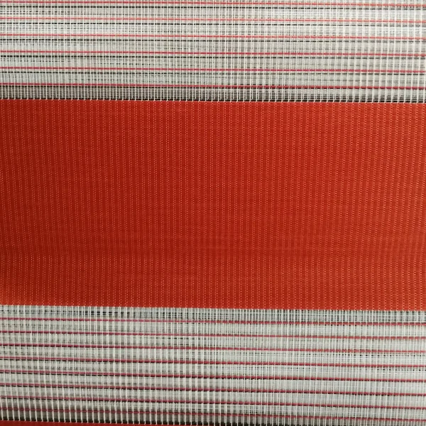 Pumpkin – Fabric Zebra Double Roller Blinds