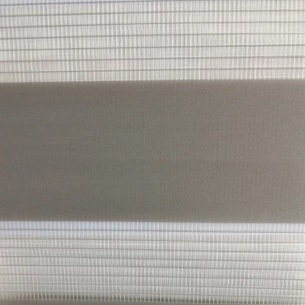 Sonic Grey – Fabric Zebra Double Roller Blinds