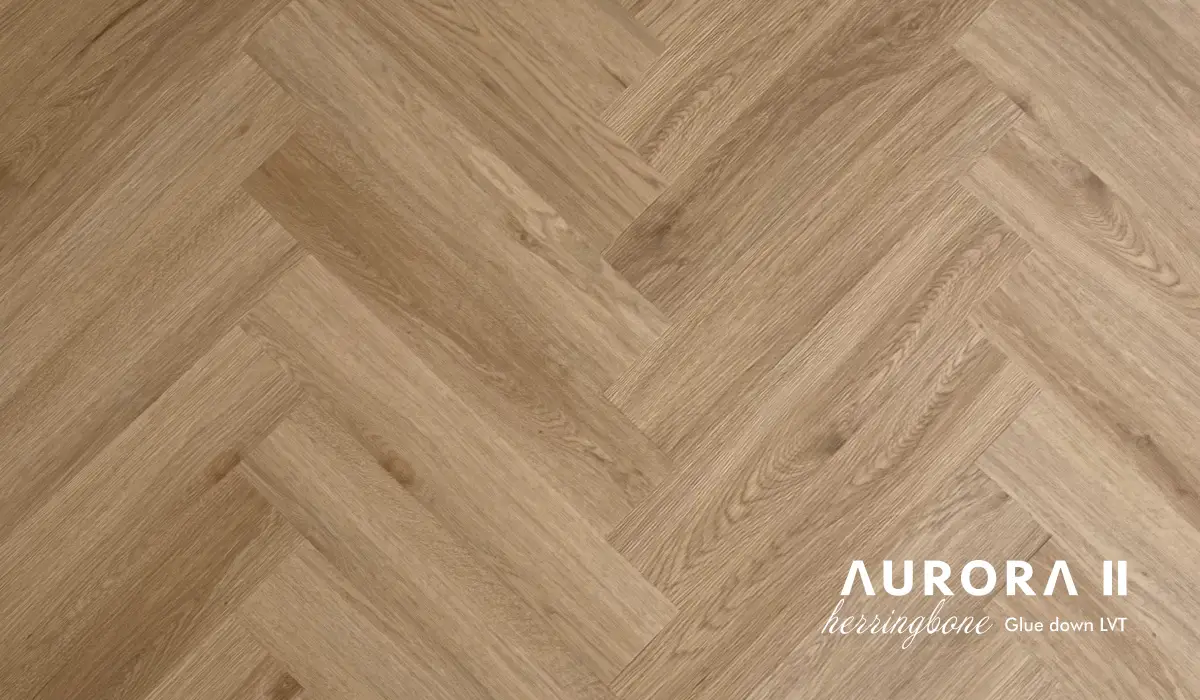 Aurora II Herringbone Glue Down